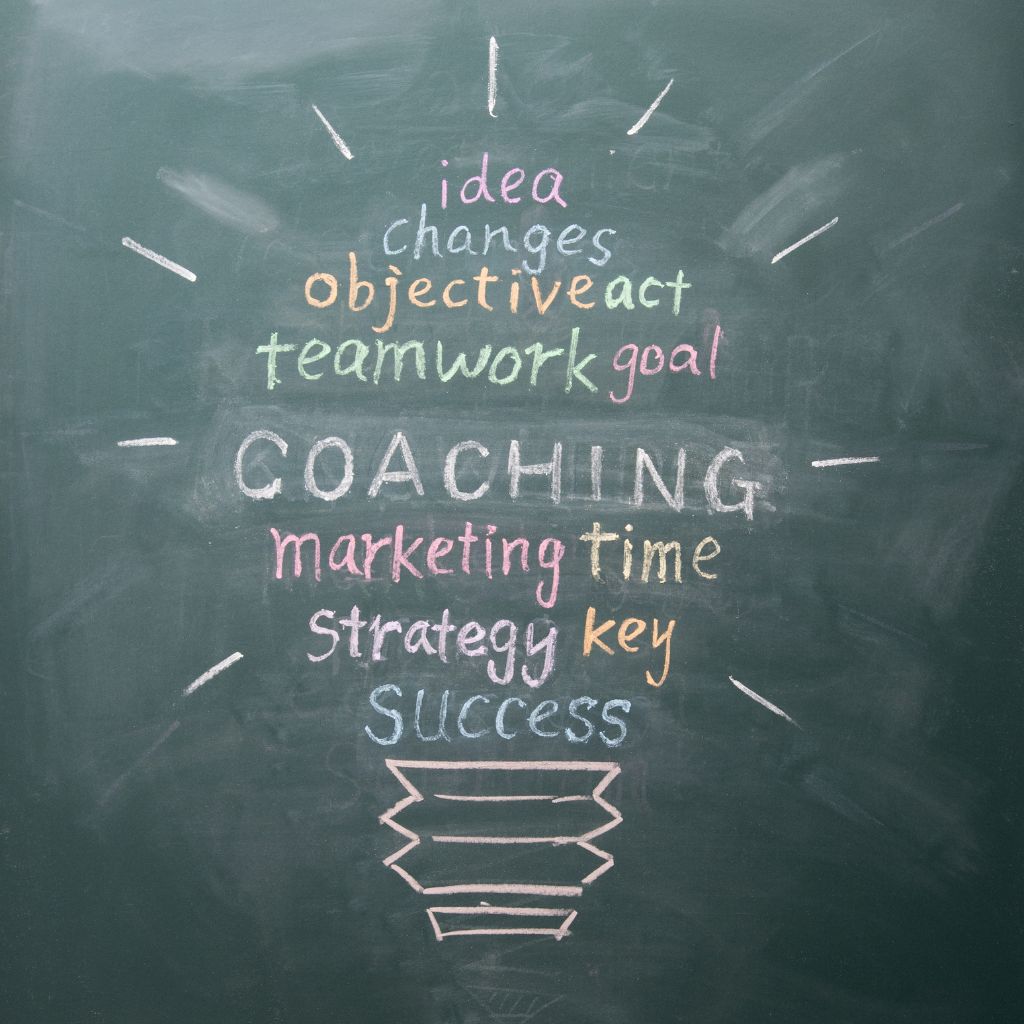 Motivational Text on a Chalk Board Lawyer Coaching